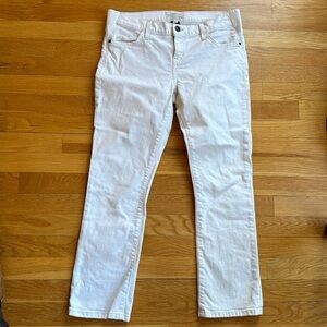 Current Elliott White Maternity Jeans